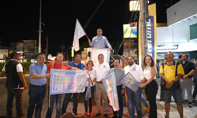 Presentación de la rehabilitación de luminarias en el municipio de Colima