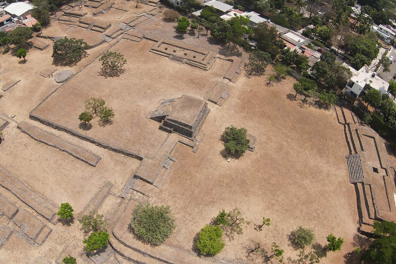 Zona arqueológica La Campana en Colima
